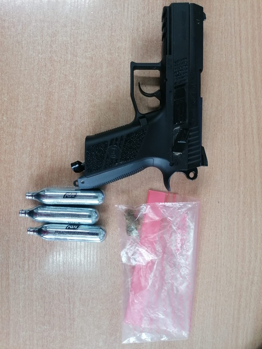 Zabezpieczona broń /Małopolska Policja /Policja