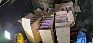 Zabezpieczone papierosy /Policja Lublin /Policja