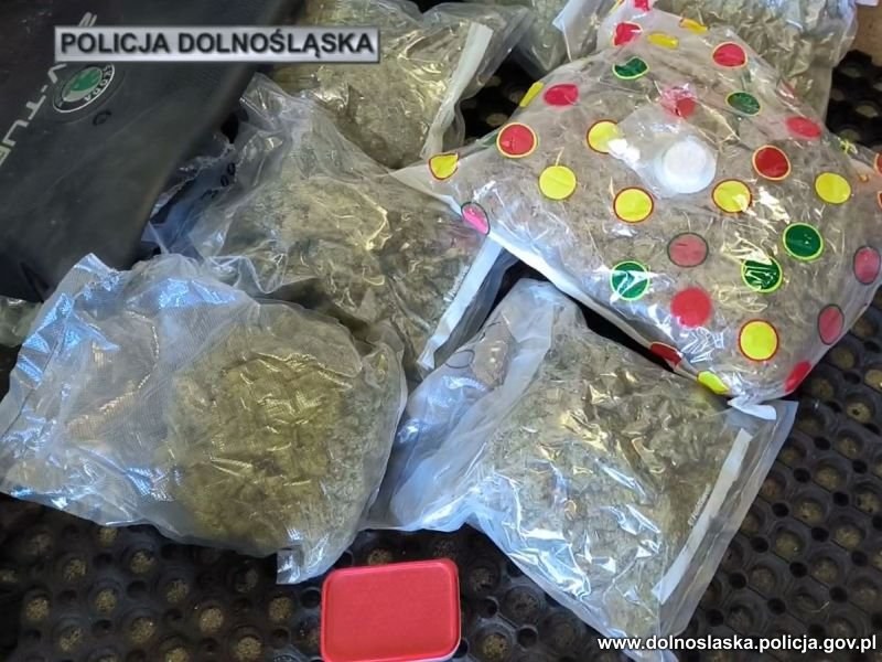 Zabezpieczono blisko 20 kilogramów amfetaminy, 3 kilogramy suszu roślinnego oraz broń palną /Policja