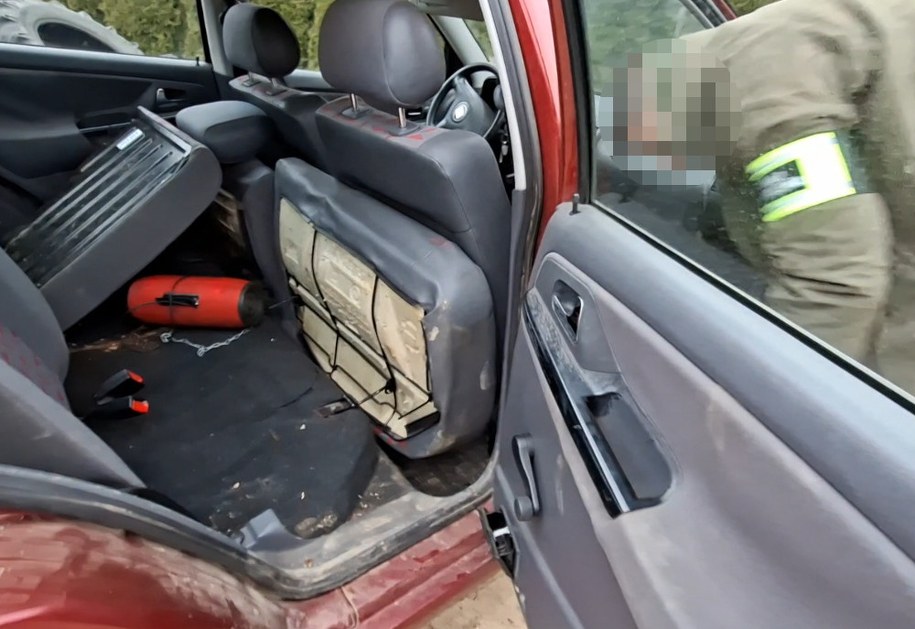 Zabezpieczono siedem pojazdów /KPP w Otwocku /Policja