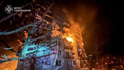 Zabici, dzieci wśród rannych. Nocne ataki Rosji na Ukrainę