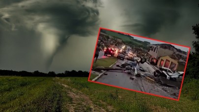 Zabici, ranni i wielkie zniszczenia. Tornado uderzyło w brazylijskie miasto