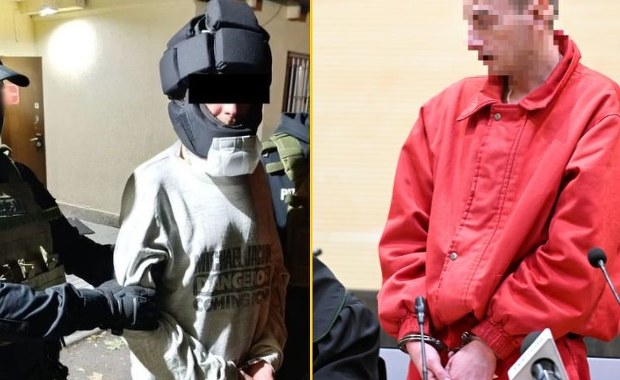 Zabił rodzinę, uciekł ze szpitala. Dożywocia nie będzie