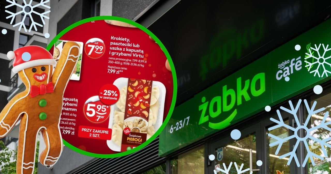 Żabka ratuje święta – gotowe świąteczne potrawy w promocji bez gotowania! /Żabka /INTERIA.PL