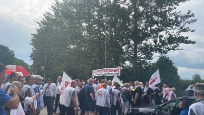 Zablokowana była droga prowadząca przez Półwysep Helski. Protestowali armatorzy