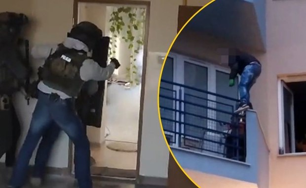 Zabójstwa seniorek. Spektakularna akcja zatrzymania podejrzanych [NAGRANIE]