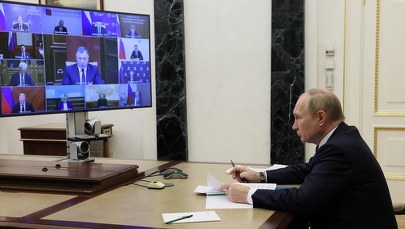 Zabrakło prądu podczas narady z Putinem. Ministrowie siedzieli w ciemności 