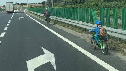 Zabrał 6-latka na przejażdżkę "ekspresówką". Chciał skrócić drogę do centrum handlowego