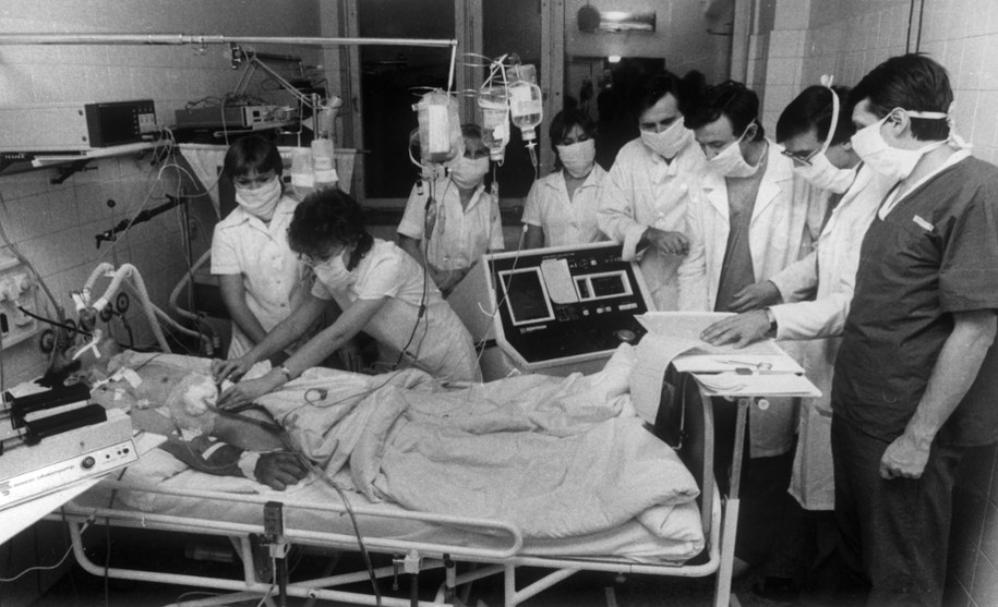 Zabrze, 5 listopada 1985 roku /Stanisław Jakubowski    /PAP