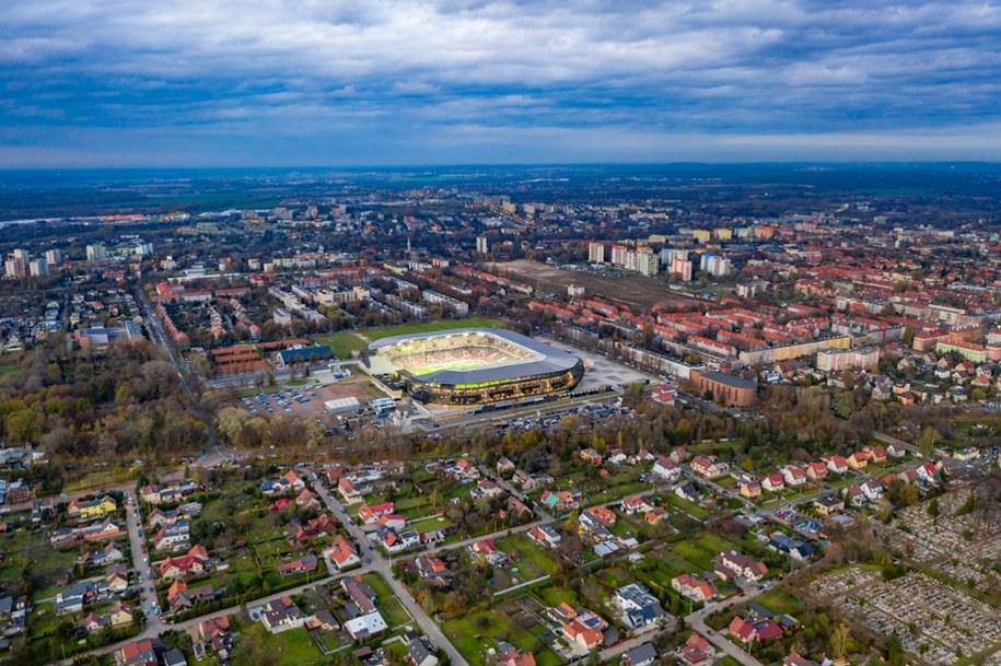Zabrze widziane z lotu ptaków /Shutterstock