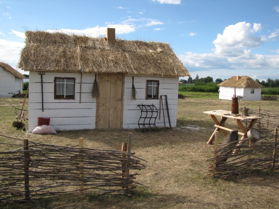 Zabudowania, które zostaną spalone w trakcie rekonstrukcji /Krzysztof Kot /RMF FM