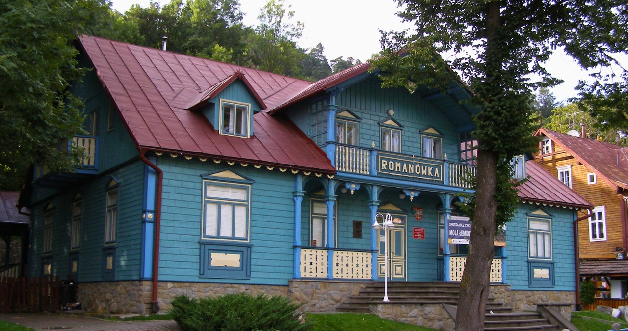 Zabytkowa willa "Romanówka" w Krynicy-Zdrój /Andrzej Otrębski /CC BY-SA 3.0 PL
