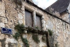 Zabytkowe domy w mieście Chateaudun