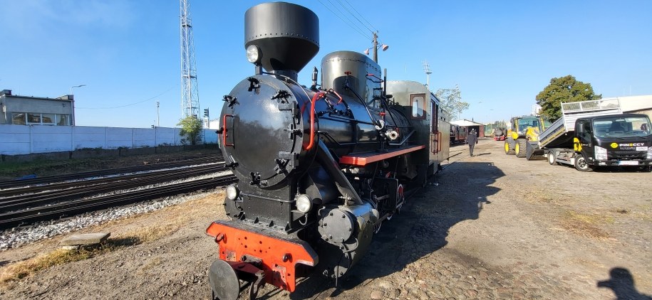 Zabytkowe parowozy w Środzie Wielkopolskiej /Beniamin Piłat /RMF FM /RMF FM