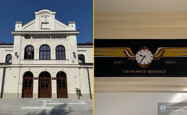 Zabytkowy dworzec w Czechowicach-Dziedzicach ponownie otwarty 