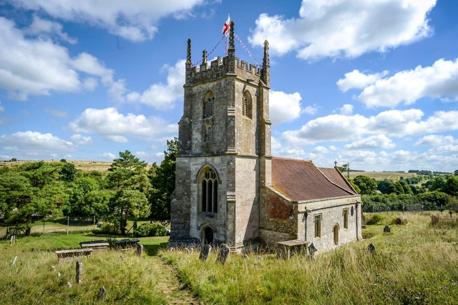 Zabytkowy kościół św. Idziego w Imber /Ben Birchall    /PAP/PA