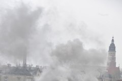 Zabytkowy pociąg na krakowskim dworcu