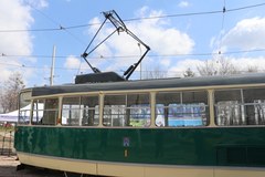 Zabytkowy poznański tramwaj