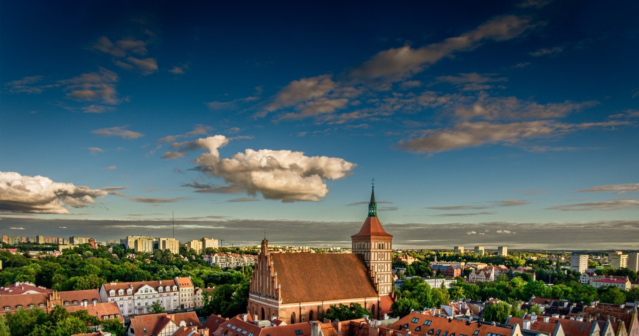 Zachwycająca panorama Olsztyna-miasta parków, jezior i marcepanu/ Fot. Grzegorz Januszewicz /INTERIA/materiały prasowe