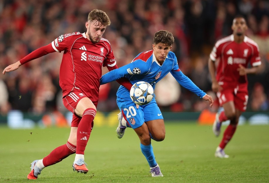 Zacięty mecz kibice obejrzeli w Liverpoolu, gdzie The Reds podejmowali Atletico Madryt. /PAP/EPA/ADAM VAUGHAN /PAP/EPA