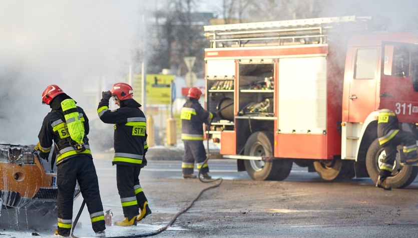 Zaczęło się od świeczki. Ewakuacja w Iławie