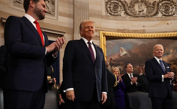 "Zaczyna się złota era Ameryki". Trump zaprzysiężony na 47. prezydenta USA [ZAPIS RELACJI]