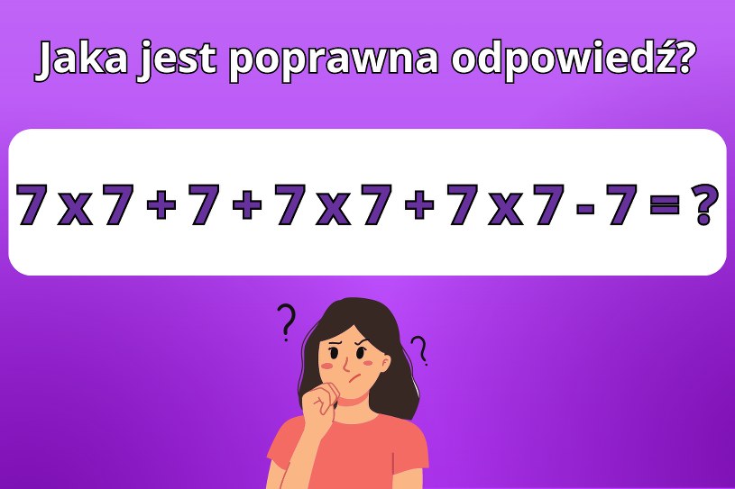 Zadanie matematyczne, które dzieci rozwiązują w kilka sekund. Dorośli załamują ręce