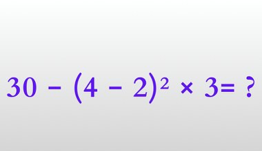 Zadanie ze szkolnego sprawdzianu pokonuje dorosłych. Podasz dobre rozwiązanie?