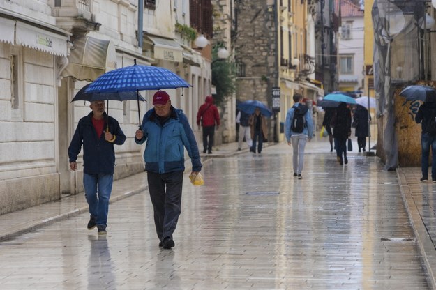 Zadar w deszczu na zdjęciu ilustracyjnym /Shutterstock