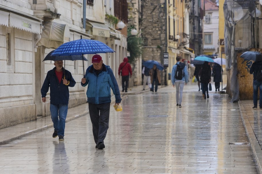 Zadar w deszczu na zdjęciu ilustracyjnym /Shutterstock
