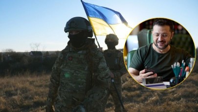 Zadowolony Zełenski przekazuje dobre wieści