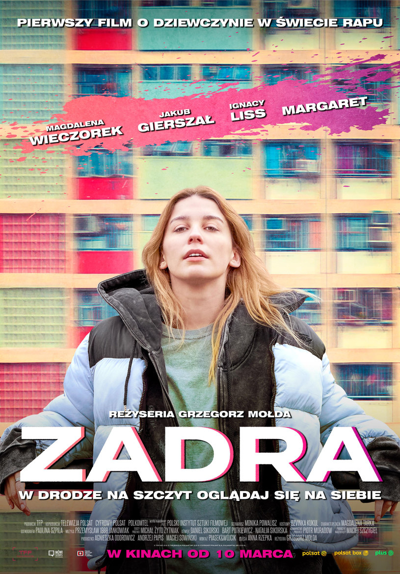 "Zadra": Plakat promujący film /materiały prasowe