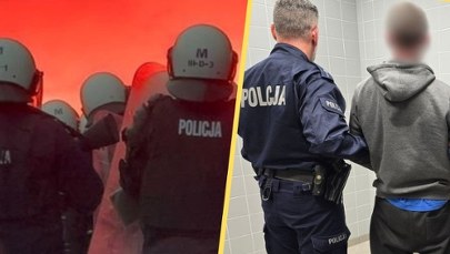 Zadyma na Stadionie Śląskim. Są pierwsze zarzuty dla pseudokibiców