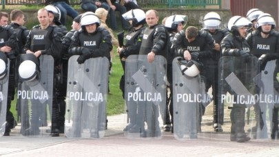 Zadyma pseudokibiców w Katowicach. Kilkanaście osób zatrzymanych
