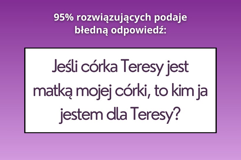 Zagadka dla najbardziej inteligentnych. Mało kto rozwiąże ją w mniej niż minutę