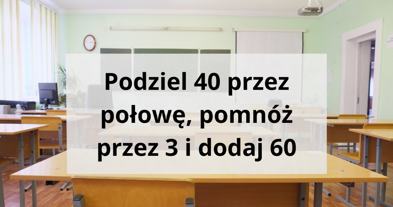 Zagadka jak ze szkolnej ławki. Czy nie wpadniesz w pułapkę? /Canva Pro /Canva Pro
