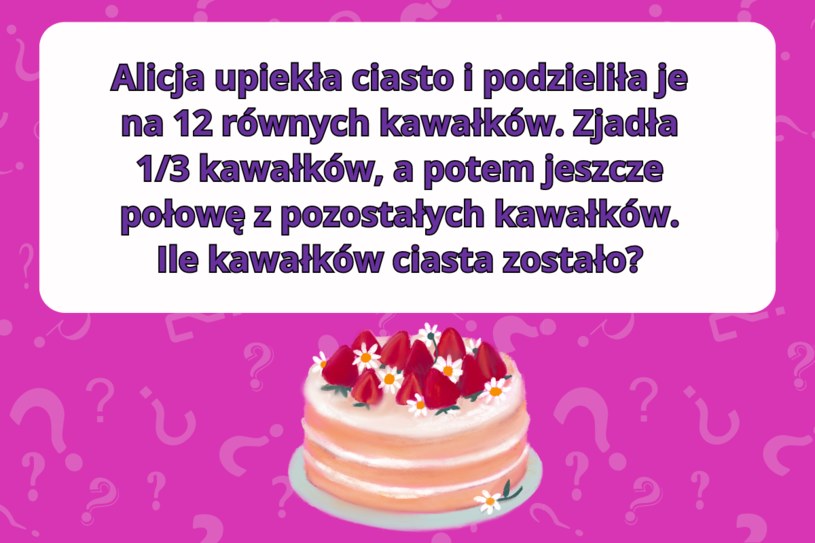 Zagadka matematyczna: Czy uda ci się poprawnie obliczyć to ćwiczenie?