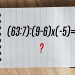 Zagadka matematyczna dla bystrzaków. Działanie jak ze szkolnego podręcznika