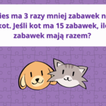 Zagadka matematyczna dla dzieci. Aż 97% osób dorosłych ma z nią kłopot