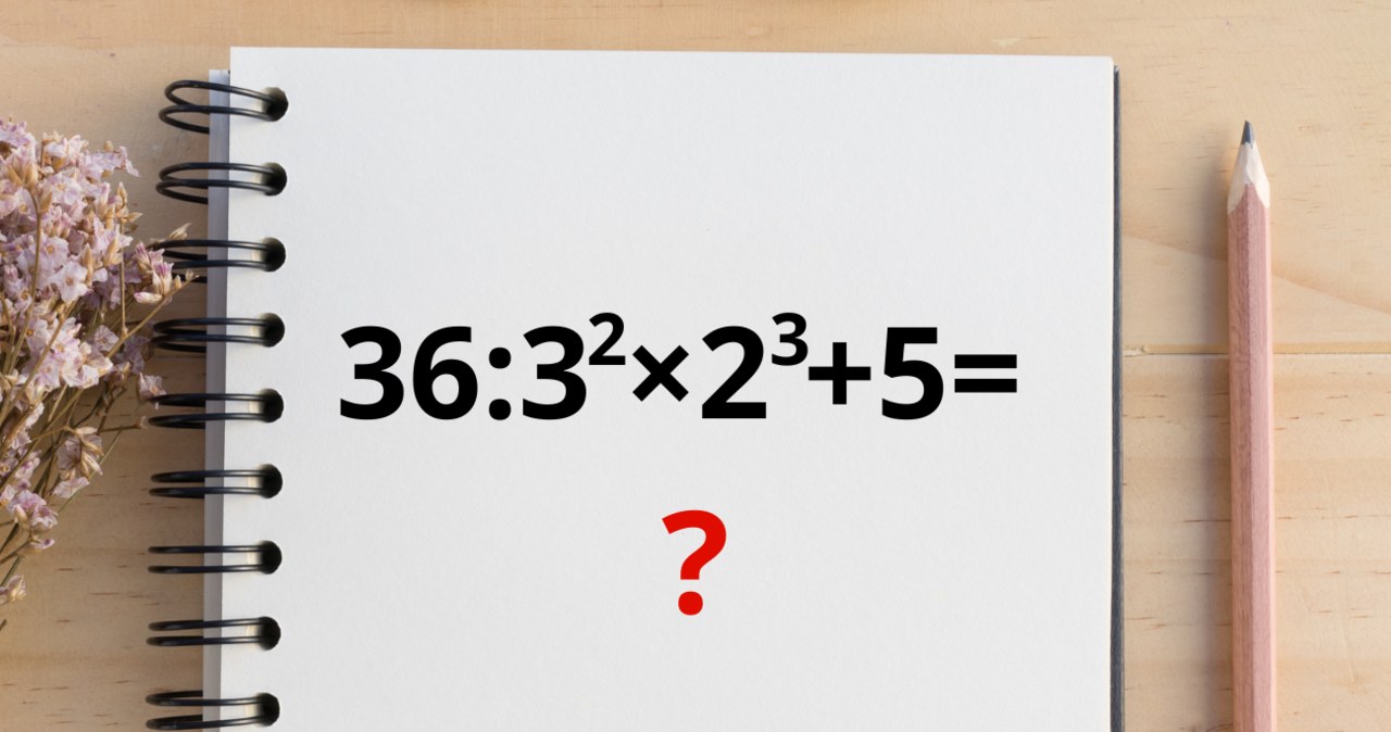 Zagadka matematyczna dla każdego. Sprawdź się! /Canva Pro