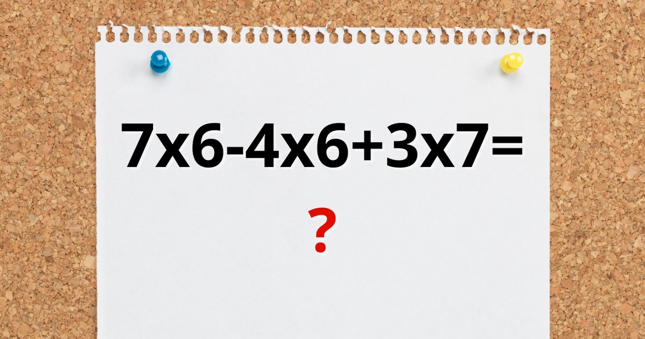 Zagadka matematyczna dla wszystkich? Podaj wynik w 10 sekund /Canva Pro