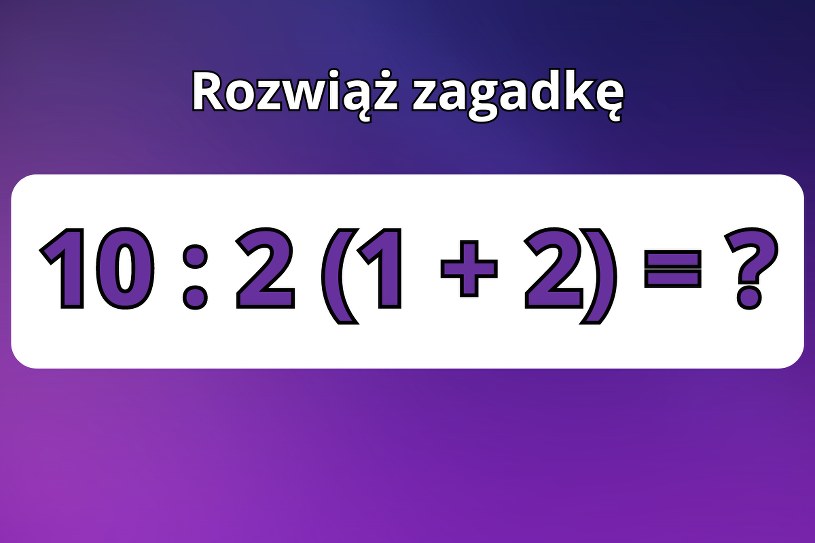 Zagadka matematyczna: Internauci popełniają ten sam błąd. Zapominają o prostej zasadzie