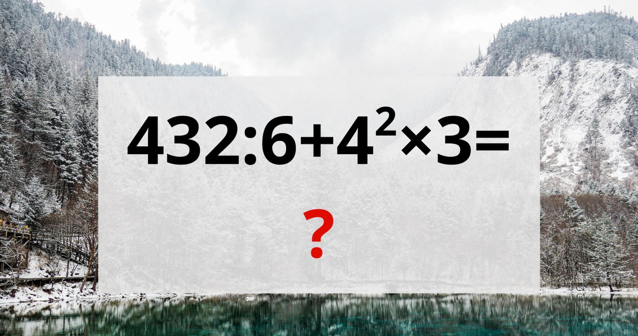 Zagadka matematyczna, która wprowadza w błąd. Spróbuj ją rozwiązać /Canva Pro