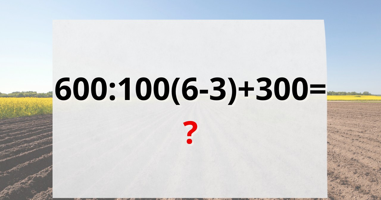 Zagadka matematyczna, która wywołała internetową burzę /Canva Pro