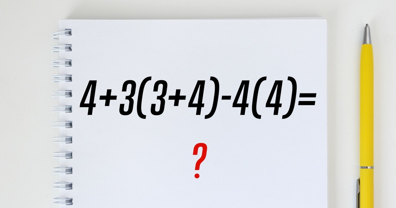 Zagadka matematyczna — mimo że wydaje się prosta, potrafi sprawić trudność /Canva Pro /Canva Pro