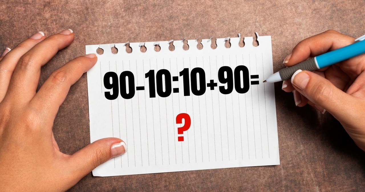 Zagadka matematyczna na dziś. Jak szybko uporasz się z obliczeniami? /Canva Pro /Canva Pro