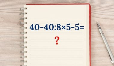 Zagadka matematyczna na dziś. Obliczysz w pamięci? 