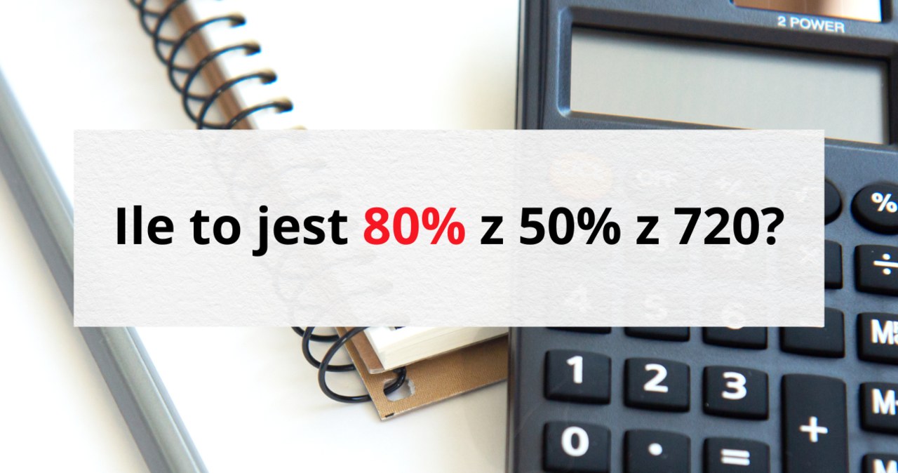 Zagadka matematyczna na poziomie podstawówki. Wyliczysz? /Canva Pro /Canva Pro