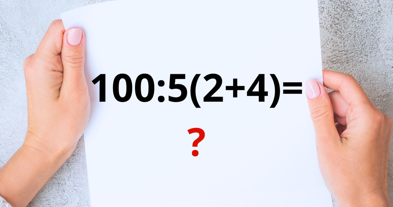 Zagadka matematyczna na rozgrzanie szarych komórek /Canva Pro