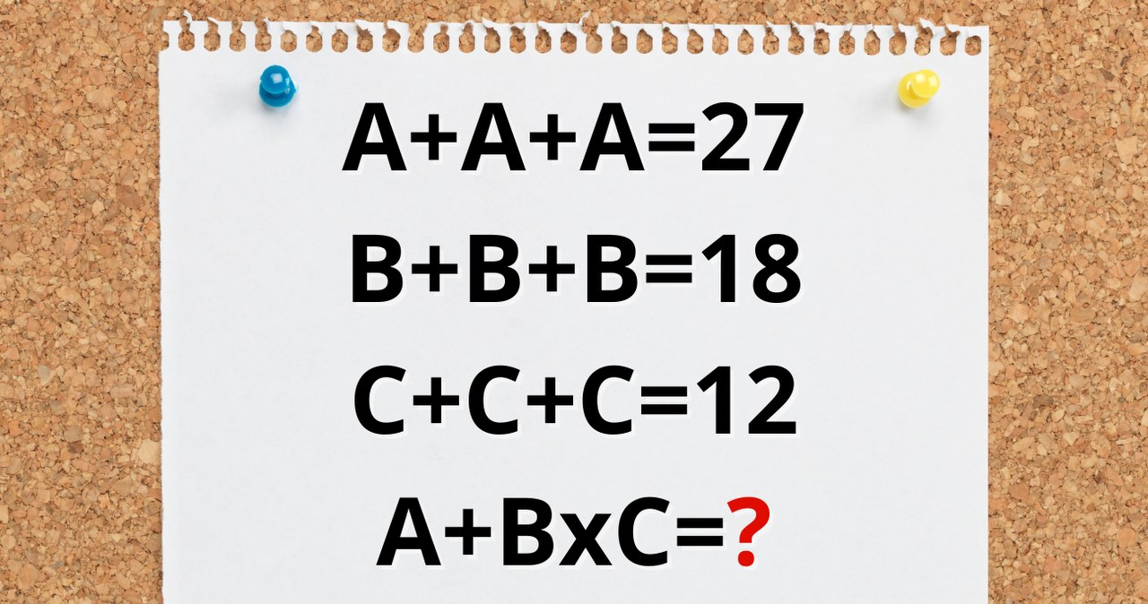 Zagadka matematyczna - obliczysz w 15 sekund? /Canva Pro